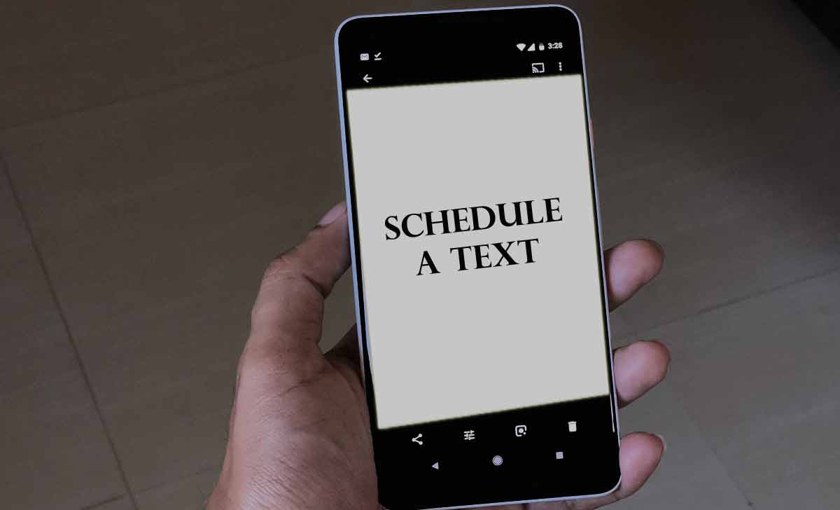How to Schedule a Text